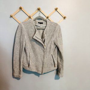 Ann Taylor Zip Up Jacket Medium